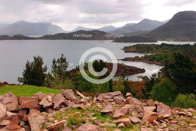Loch Torridon, Highland, Scotland. Creator: Peter Thompson.