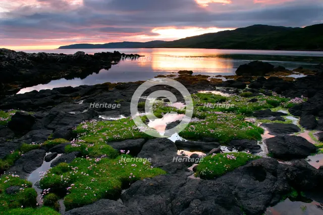 Loch Tuath, Isle of Mull, Argyll and Bute, Scotland.  Creator: Peter Thompson.