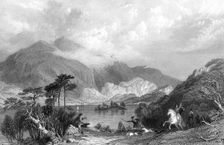 Loch Achray, Perthshire, Scotland, 19th century.Artist: JC Armitage
