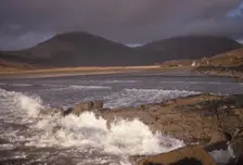 Loch Brittle in winter, Isle of Skye, Scotland, 20th century. Artist: CM Dixon