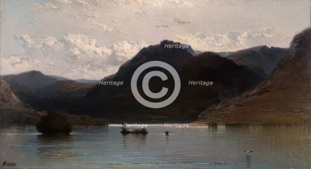 Loch Chon, Macgregor Country, 1878. Creator: James Cassie.