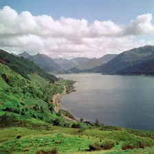 Loch Duick and the Five Sisters of Kintail