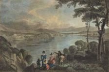Loch Faed and Kean's Cottage (Bute-shire) from Bardarach, Looking North, c1820s.. Creator: Joseph Swan