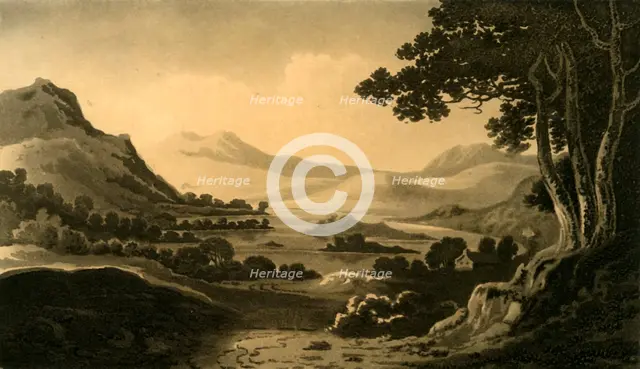 'Loch-Kaitrin, West-End', 1802.  Creator: Unknown.