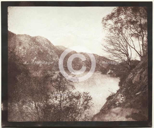 Loch Katrine, 1844. Creator: William Henry Fox Talbot (British, 1800-1877).