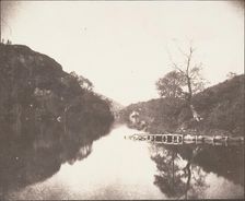 Loch Katrine Pier, Scene of the Lady of the Lake, October 1844. Creator: William Henry Fox Talbot
