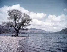 Loch Lomond and Ben Lomond, Scotland, c1955. Creator: Arthur Charles Kirby Ware