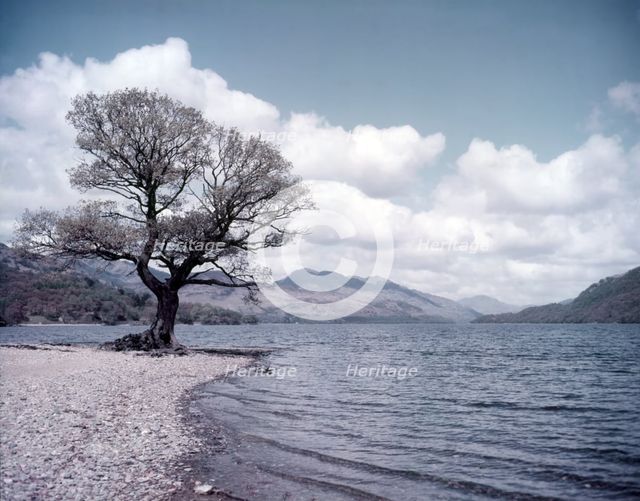 Loch Lomond and Ben Lomond, Scotland, c1955. Creator: Arthur Charles Kirby Ware.