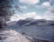 Loch Lomond and Ben Lomond, Scotland, c1955. Creator: Arthur Charles Kirby Ware