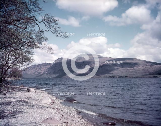 Loch Lomond and Ben Lomond, Scotland, c1955. Creator: Arthur Charles Kirby Ware.