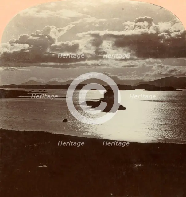 'Loch Lomond (by Moonlight), Scotland', c1900. Creator: Keystone View Company.