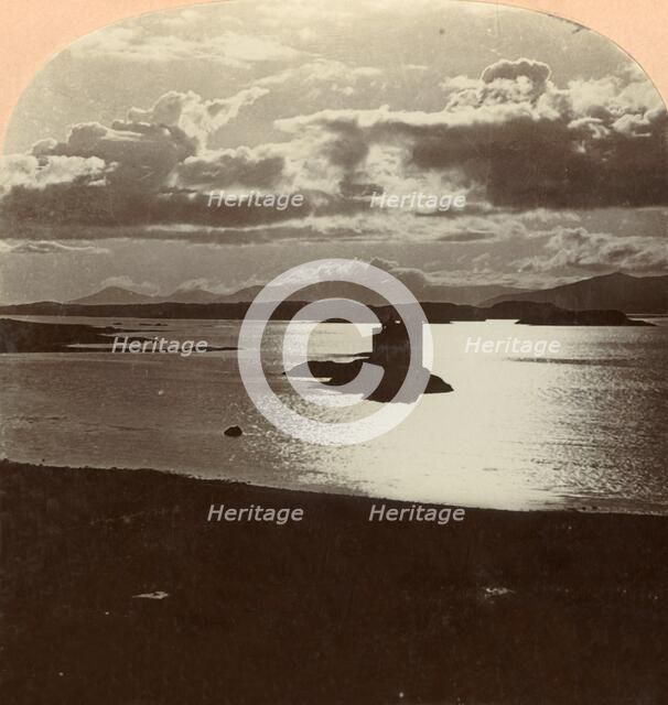 'Loch Lomond (by Moonlight), Scotland', c1900. Creator: Keystone View Company.