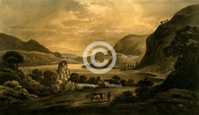 'Loch Lubnaig, West-end', 1802.  Creator: Unknown.