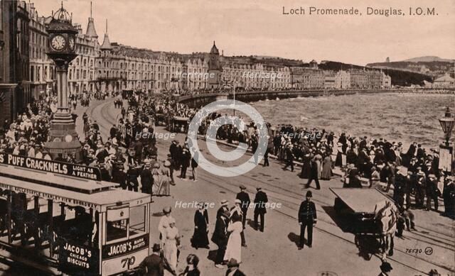 Loch Promenade, Douglas, Isle of Man, c1920. Artist: Unknown.