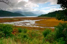 Loch Sunart from Strontian, Highland, Scotland. Creator: Peter Thompson