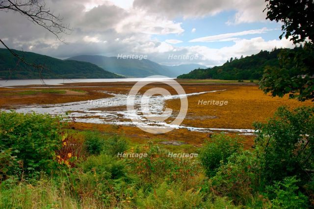 Loch Sunart from Strontian, Highland, Scotland. Creator: Peter Thompson.