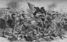 Lochiel's Charge at Killycrankie 27 July 1689, (c1880)