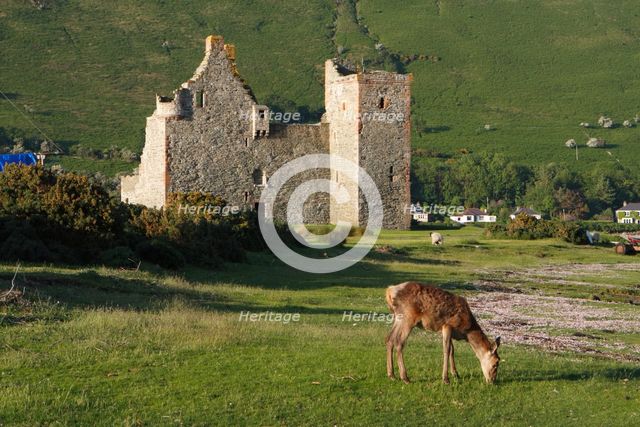 Lochranza Castle, Arran, North Ayrshire, Scotland. Creator: Peter Thompson.