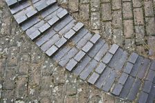 Lock treads, Mile End Lock, Regent's Canal, Tower Hamlets, London, c2009. Artist: Derek Kendall