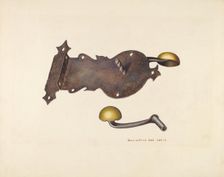 Lock and Key, c. 1939. Creator: Samuel W. Ford