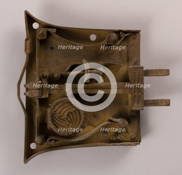 Lock, British, 15th century. Creator: Unknown.