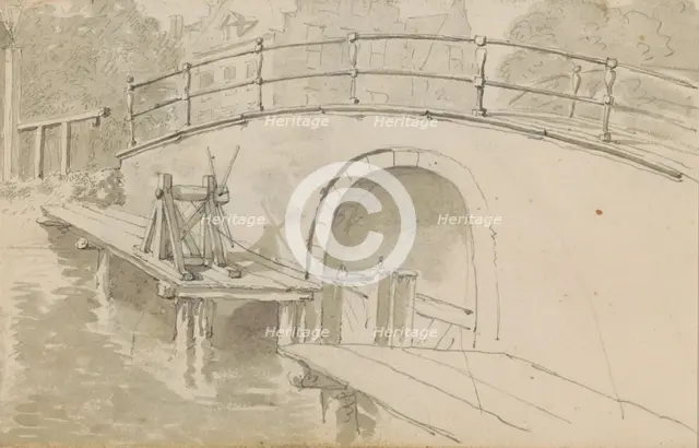 Lock, c.1783-c.1797. Creator: Johannes Huibert Prins.