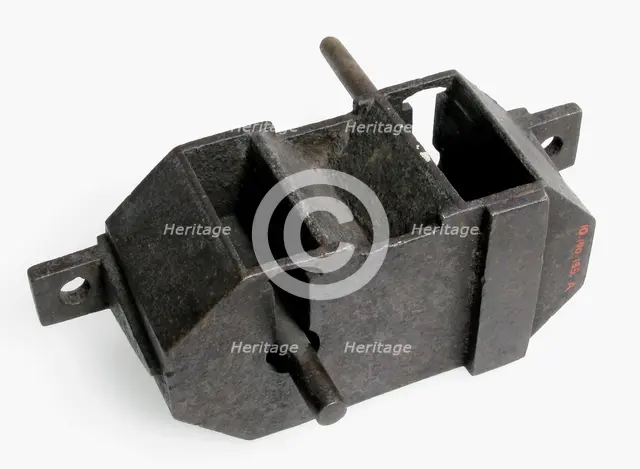 Lock, Double-Face Mortise, German, second half 15th century. Creator: Unknown.