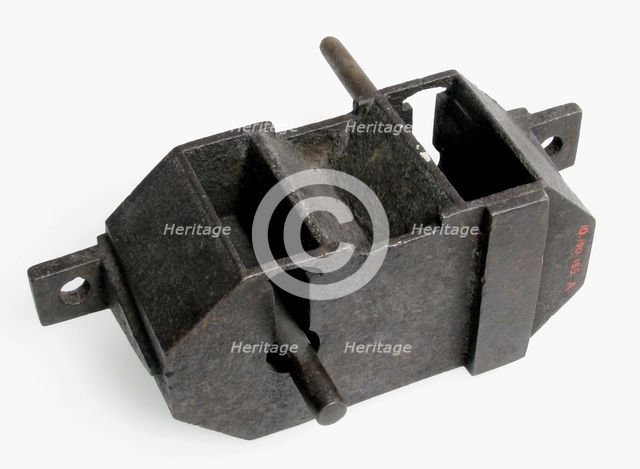 Lock, Double-Face Mortise, German, second half 15th century. Creator: Unknown.