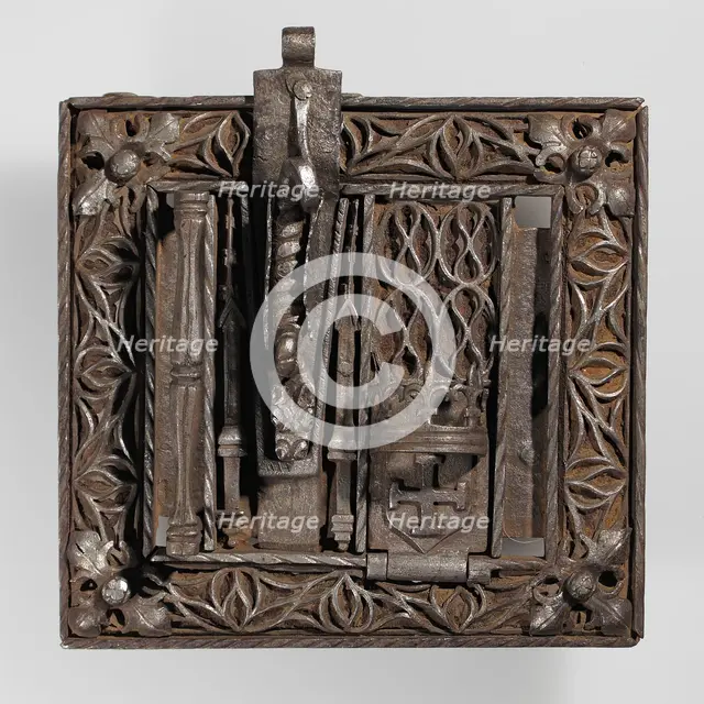 Lock, French, 15th century. Creator: Unknown.
