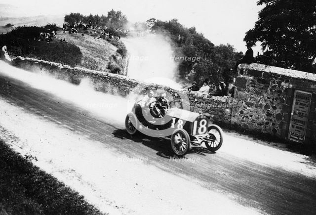 Locomobile of American racing driver Joe Tracy, Gordon Bennett Cup, Auvergne, France, 1905. Creator: Unknown.