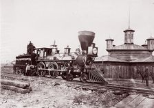 Locomotive #133, U.S.M.R.R., 1861-65. Creator: Andrew Joseph Russell
