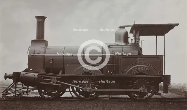 Locomotive, c. 1880s. Creator: John (British) Stuart (British, 1831-1907).