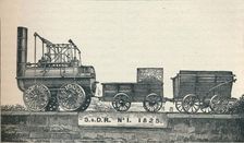 Locomotion no 1, built for the Stockton & Darlington Railway, 1825 (1906)
