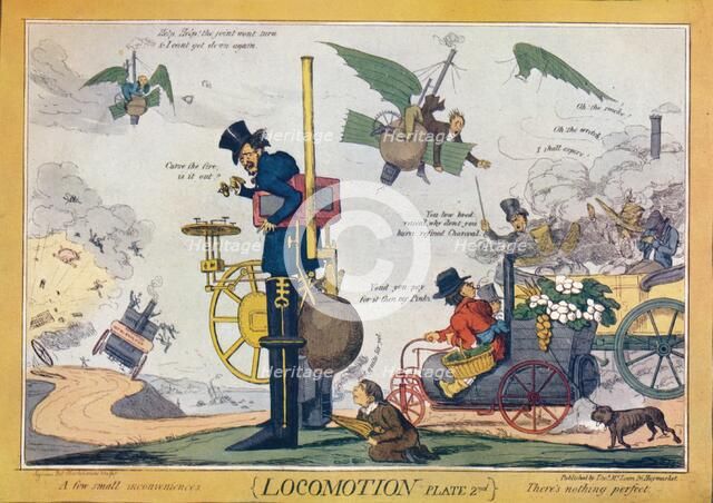 'Locomotion Plate 2nd', c1835 (1905). Creator: Seymour Del Shortshanks.