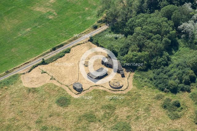 Lodge Hill Anti-aircraft Battery, Chattenden/Lodge Hill, Medway, 2024. Creator: Damian Grady.