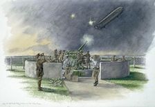 Lodge Hill Battery, Chatham, Kent, World War I, 1914-1918 (c2000s). Artist: Historic England Staff graphic artist