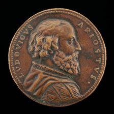 Lodovico Ariosto, 1474-1533, Poet, 1552/1590. Creator: Domenico Poggini