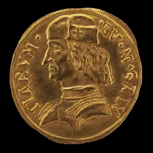 Lodovico II, 1438-1504, Marquess of Saluzzo 1475 [obverse], 15th century. Creator: Unknown