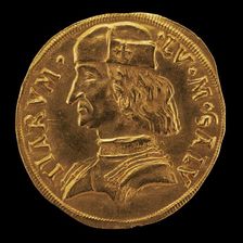 Lodovico II, 1438-1504, Marquess of Saluzzo 1475 [obverse], 15th century. Creator: Unknown