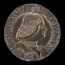 Lodovico Maria Sforza, called il Moro, 1451-1508, 7th Duke of Milan[obverse], 1494/1500. Creator: Unknown