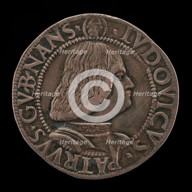Lodovico Maria Sforza, called il Moro, 1451-1508, Regent 1480-1494 (reverse), 1481/1494. Creator: Unknown.