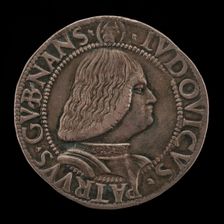 Lodovico Maria Sforza, called il Moro, 1451-1508, Regent 1480-1494 (reverse), 1481/1494. Creator: Unknown