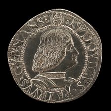 Lodovico Maria Sforza, called il Moro, 1451-1508, Regent 1480-1494 [reverse], 16th century. Creator: Unknown