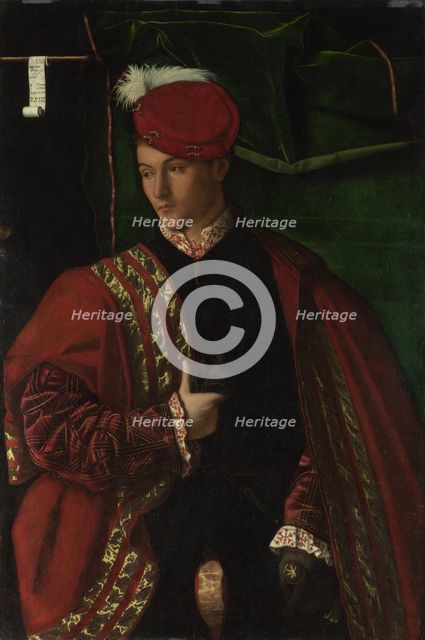 Lodovico Martinengo, 1530. Artist: Veneto, Bartolomeo (1502-1555)