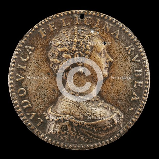 Lodovica Felicina Rossi, 1557. Creator: Pastorino Pastorini.