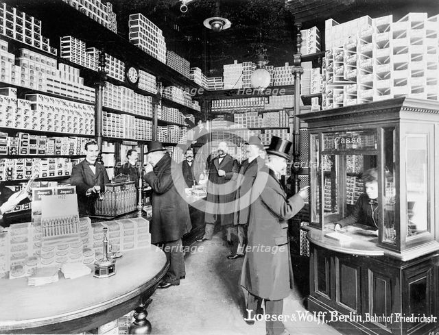 Loeser & Wolff, Banhof Friedrichstr., between 1901 and 1910. Creator: Unknown.