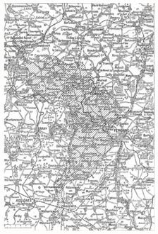 L'offensive de la Somme; L'avance franco-britannique sur la Somme a la date 20 septembre 1916. Creator: Unknown