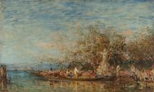 L'offrande à la Madone. Creator: Felix Francois Georges Philibert Ziem