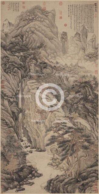 Lofty Mount Lu, 15th century. Creator: Shen Chou (1427-1509).
