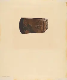 Log Marker, 1935/1942. Creator: William Frank